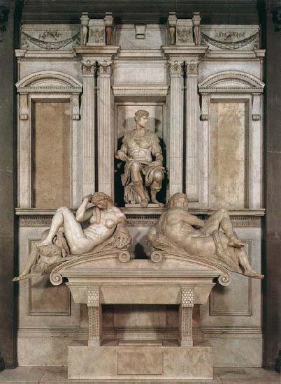 Michelangelo Buonarroti Tomb of Giuliano de' Medici oil painting picture